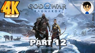 God of War Ragnarök  PC 4K 60FPS DLSS Part 12 Walkthrough Gameplay No Commentary [upl. by Nomzed64]