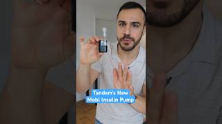 Meet Mobi Tandem’s new pump  the smallest tubed hybrid closed loop insulin pump t1d insulinpump [upl. by Marquardt]