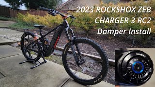 2023 ROCKSHOX ZEB  Charger 3 RC2 damper install amp lower leg service [upl. by Allak]