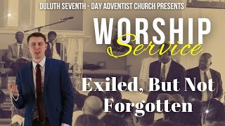 Duluth SDA Church  Pastor Andrew Korp  quot Exiled but not Forgottenquot [upl. by Nivart]