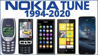 Nokia Tune Evolution  19942020 [upl. by Eniowtna512]