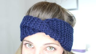 Tuto tricot pour débutant  le headband torsadé facile ✨ Marion Blush [upl. by Refitsirhc]