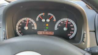 Fiat Punto Sporting 12 16v filtro CDA ACCELERATION [upl. by Urita]