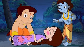 Chhota Bheem aur Krishna  Rescuing Chutki from Danger  Kirmada Strikes Again  Cartoons for Kids [upl. by Rucker]