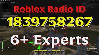 Experts Roblox Radio CodesIDs [upl. by Nnoj]