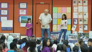 Amah Mutsun Tribal Band presentation at Cleveland Elementary [upl. by Zandt]