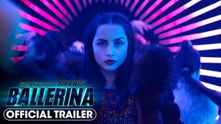 BALLERINA A JOHN WICK Story – First Trailer 2024 Keanu Reeves Ana de Armas  Lionsgate [upl. by Aikkan]