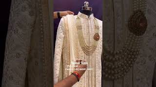 Groom Rajwada Sherwani  wedding sherwani sherwanihisherwani [upl. by Crockett]