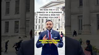 We won another Mandamus lawsuit against the US Embassy in 🇵🇰 for delaying our clients visa case [upl. by Olegnaid]