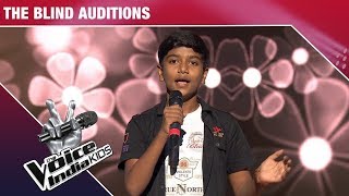 Rishabh Prakash Performs on Madhuban Mein Radhika Nache  The Voice India Kids  Episode 7 [upl. by Stannfield]