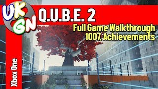 Walkthrough QUBE 2  Chapter 13 Aftermath DLC  All collectibles [upl. by Miltie69]