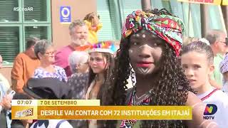 Desfile de 7 de Setembro vai contar com 72 instituições em Itajaí [upl. by Ellehsar]