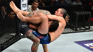 Best Standing Guillotine Finishes in UFC History [upl. by Nie]