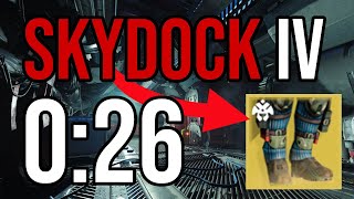 Legend Skydock IV Speedrun in 26 Seconds [upl. by Olinad]