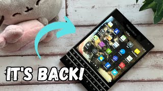 Use Your BlackBerry Passport Again in 2023 [upl. by Mathias]