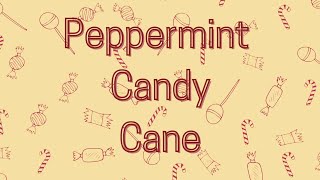 Peppermint Candy Cane Lyric Video [upl. by Lippold]