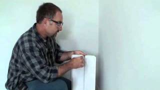 Wall Paneled Wainscoting Kit Installation  Step 5 Corner Stile [upl. by Eladnar]