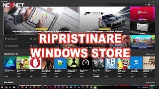 Ripristinare Windows store [upl. by Sherburn477]