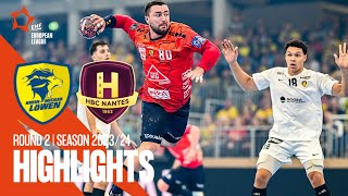 RheinNeckar Löwen vs HBC Nantes  Round 2  EHF European League Men 202324 [upl. by Jamilla]