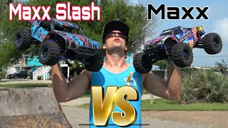 Traxxas Maxx VS Maxx Slash [upl. by Aeirdna]