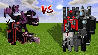 ALL Cameraman amp Speakerman vs Forlorn Hollows Mobs  Minecraft vs Skibidi Toilet [upl. by Soren228]