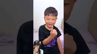 PESAN RAHASIA ⁉️PAPA PAKAI ROBOT PELACAK CARI ADEK 😱😍shorts funny dubbing [upl. by Acinet]