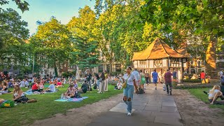 London’s Hot Summer 28°C Heatwave Evening Walk in the West End · 4K HDR London Tour 2024 [upl. by Landsman]