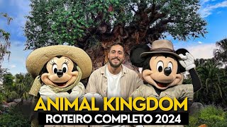 Animal Kingdom Disney  Roteiro completo 2024 com todas as dicas [upl. by Yreva]