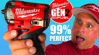 Milwaukee REDEFINES the Compact IMPACT Wrench 99 PERFECT [upl. by Anaimad598]