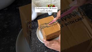 Unboxing my PR from EarthRhythm  Vitamin C moisturizer  shorts skincare viralvideo [upl. by Hazelton536]