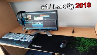 s1LLa CFG 2019 🔥  All settingsPC specGaming equipment CS 16CSGO [upl. by Aland370]