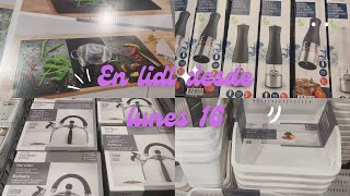 EN LIDL DESDE LUNES 16 SEPTIEMBRE lidl lidlbazar silvercrest lidloferta [upl. by Nolrev]