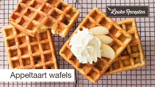 Appeltaart wafels [upl. by Imyaj]