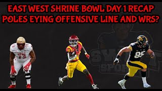 East West Shrine Bowl Practice Day 1 Breakdown  Standout Players [upl. by Zorina]