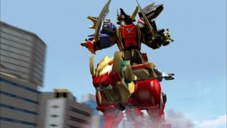 Enter Legendary Wild Force Megazord [upl. by Fadiman329]