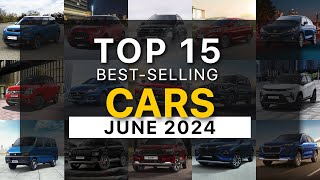 Top 15 Best Selling Cars In India In June 2024  Punch WagonR Brezza Dzire [upl. by Pufahl]