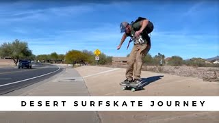 Desert Surfskate Journey with David Kemppinen [upl. by Cherianne733]