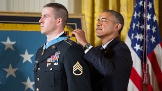 Staff Sgt Ryan Pitts Receives the Medal of Honor [upl. by Eislrahc]