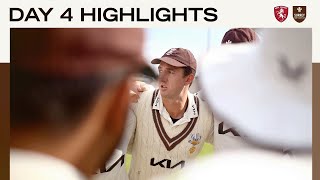 Highlights Surrey wrap up victory at Kent  Vitality County Championship [upl. by Nelluc]