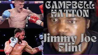 Campbell Hatton vs Jimmy Joe Flint LIVE Full Fight Blow by Blow Commentary [upl. by Niall]