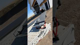 Cutting and placing foam insulation before the snow amp cold with the ​⁠einhellcanada cordless saw [upl. by Merwin]