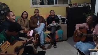 NOS ALEGRANDO COM AMIGOS AQUI EM CASA ALAN GIOVANAAISLANRAUL E O JOÃOZINHO  HINO 61 [upl. by Edan]