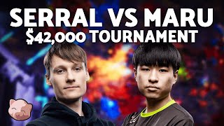 SERRAL vs MARU GOAT BATTLE  42000 Masters Coliseum 7 Bo3 ZvT  StarCraft 2 [upl. by Kamin]