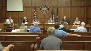 Harahan City Council Meeting August 17 2017 part 2 [upl. by Cami]