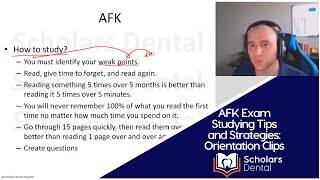 AFK Exam Studying Tips and Strategies  AFK Orientation Clips  NDEB Process [upl. by Wolbrom722]