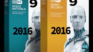 como descargar e instalar eset smart security 10 FULL y en español 2016 gratis  32 y 64 bits [upl. by Dnamra]