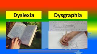 DIFFERENCE BETWEEN DYSLEXIA AND DYSGRAPHIA [upl. by Einatirb]