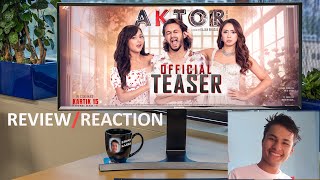 AKTOR Take One  Movie Teaser ReviewReaction  Pradeep Khadka Raj Ballav Anna Divya Rayamajhi [upl. by Alletsirhc]