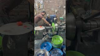 stainless steel large bowl making process utensils amazing shorts [upl. by Koren]