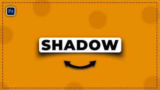 how to make drop shadow in photoshop  shadow effect in photoshop  drop shadow photoshop text [upl. by Harriette]